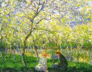 Claude Monet Springtime painting